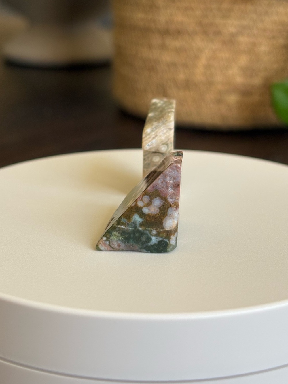 Druzy Ocean Jasper Crystal Set - Polished Sea Jasper Bundle - Picture 4 of 7